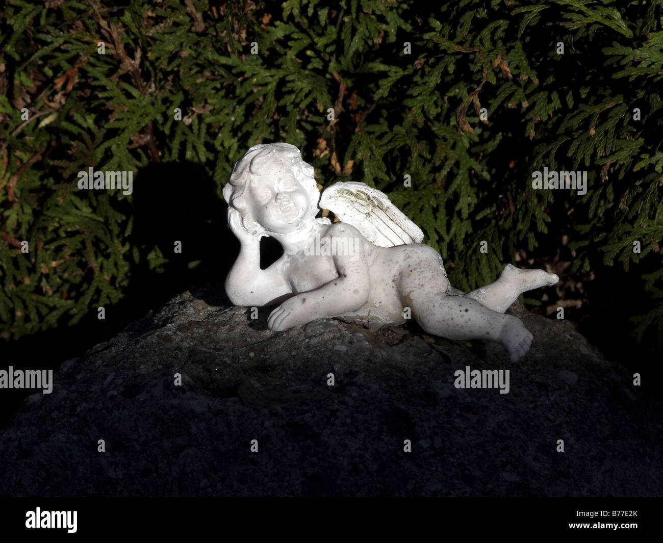 Angelo bianco ornamento Foto Stock