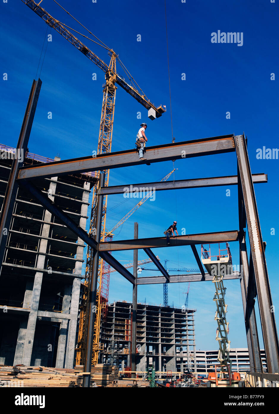 Costruzione di hotel e casino Biloxi Mississippi Foto Stock