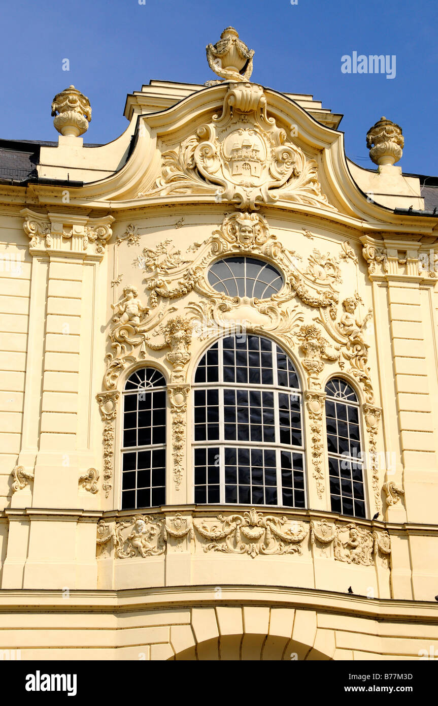 La facciata della Reduta Casino, Bratislava, precedentemente noto come Pressburg, Slovacchia, Europa Foto Stock