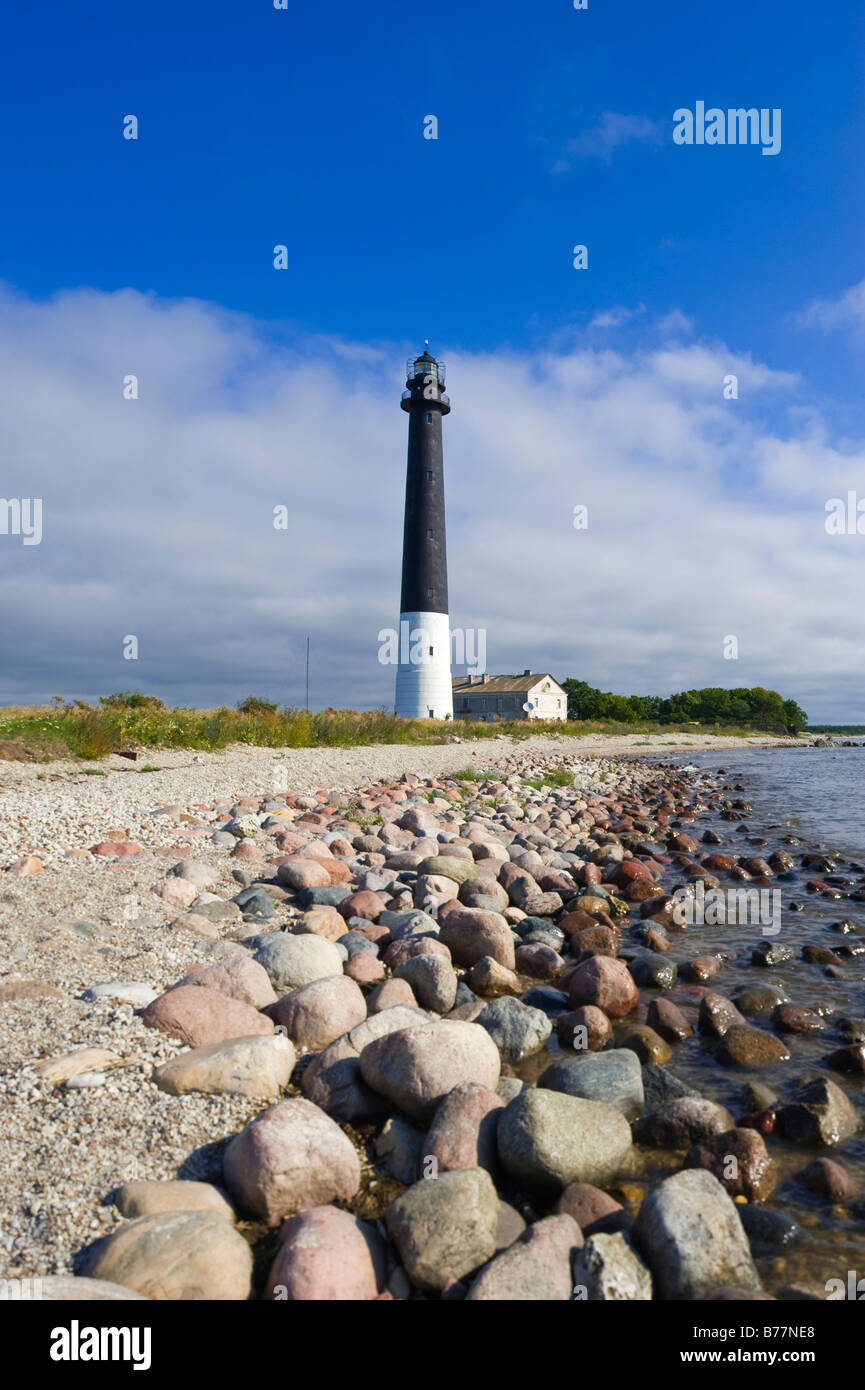 Faro, Saeaere, Saaremaa, Mar Baltico Isola, Estonia, Paesi Baltici, a nord-est Europa Foto Stock