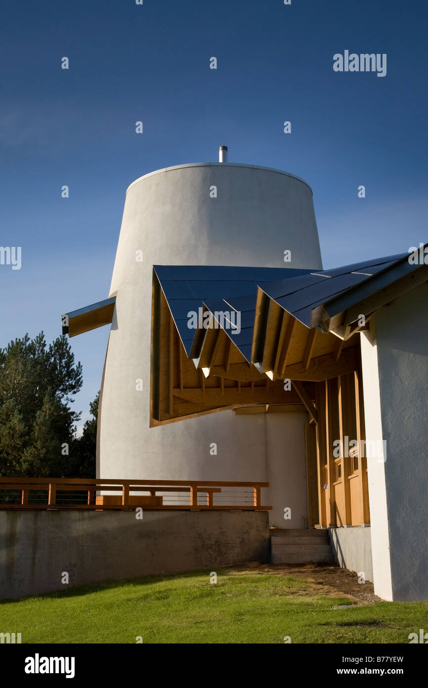 "Maggie's Cancer Caring Centres" Maggies Cancer Care Centre Drop-in Center, Ninewells Hospital, Dundee, Tayside, Scozia, REGNO UNITO Foto Stock