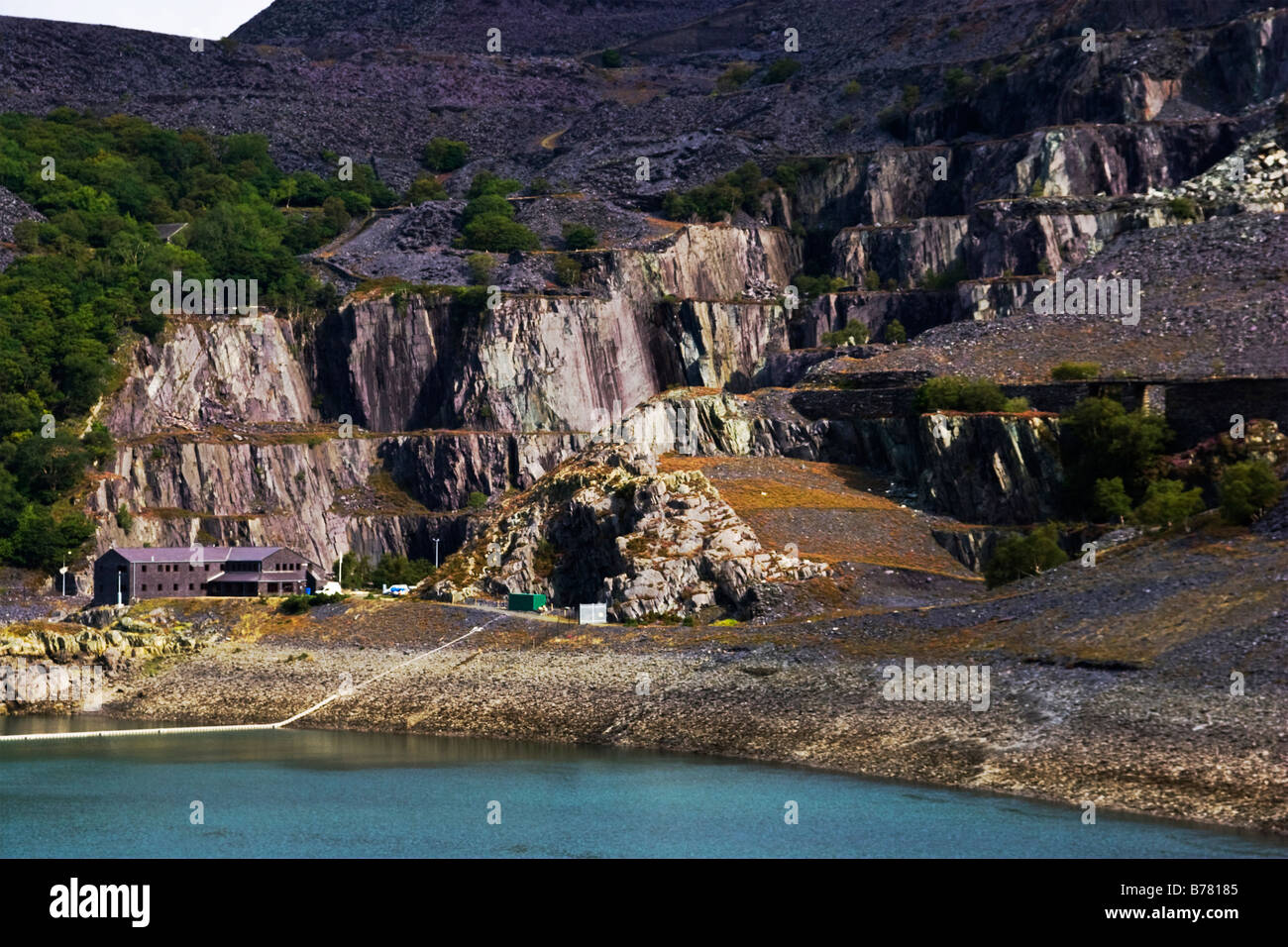 Dinorwig Power Station, Galles Foto Stock