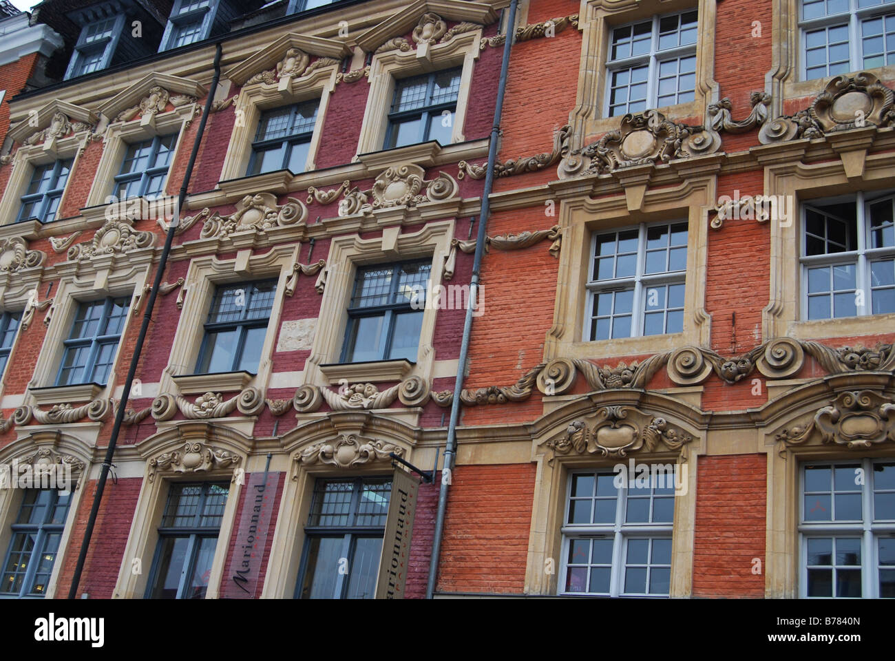 Place du General de Gaulle Lille Francia Foto Stock