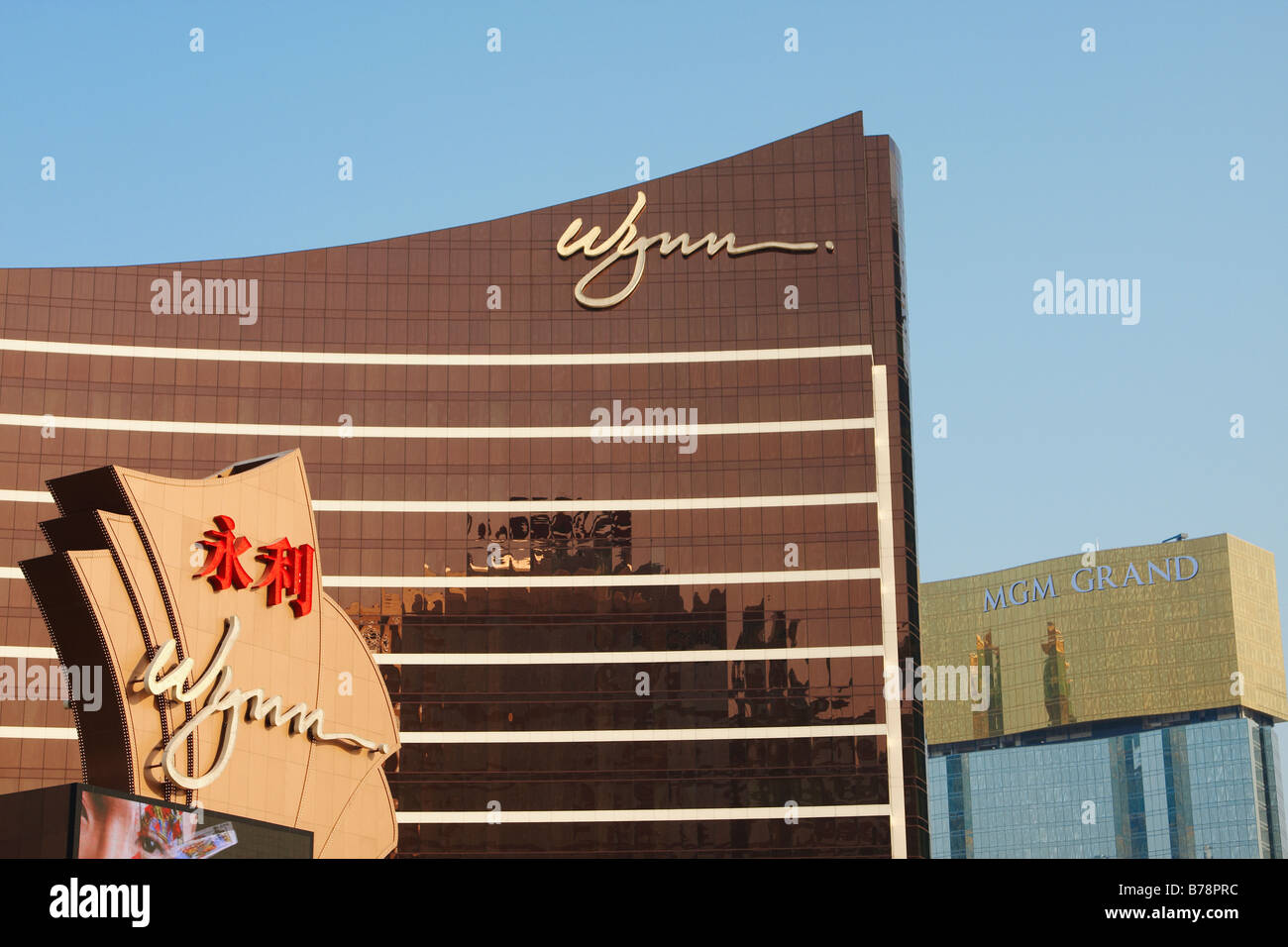 Wynn e casinò MGM, Macao Foto Stock
