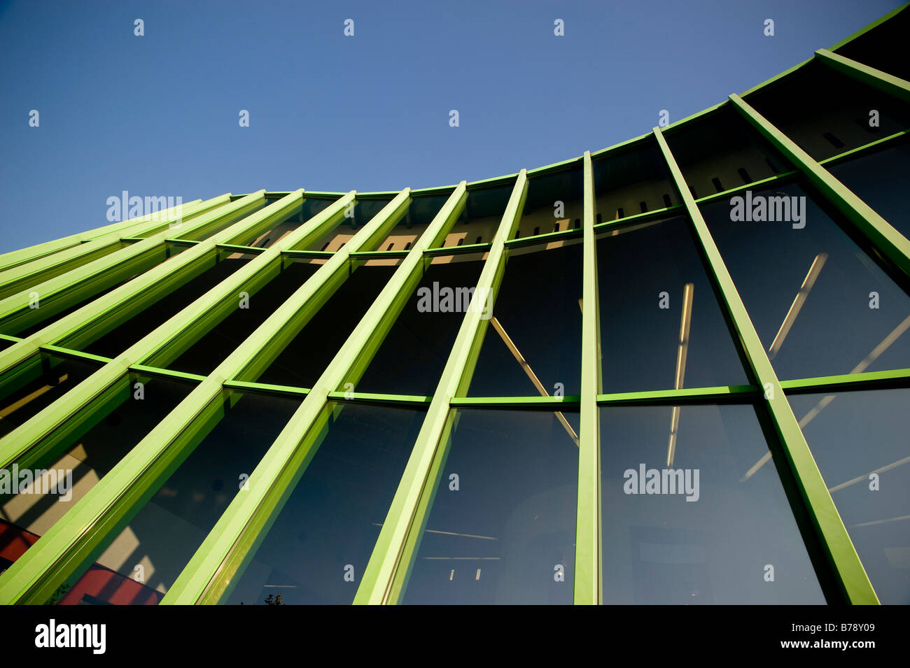 La facciata esterna, la Galleria di Stato di Stoccarda, Baden-Wuerttemberg, Germania meridionale, Europa Foto Stock