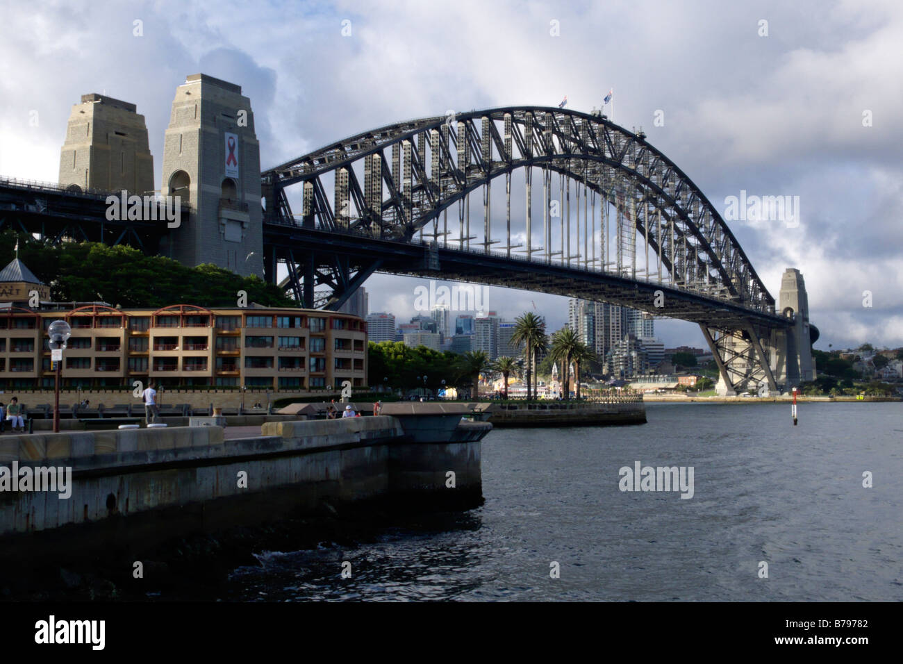 Il Ponte del porto di Sydney, Australia Foto Stock