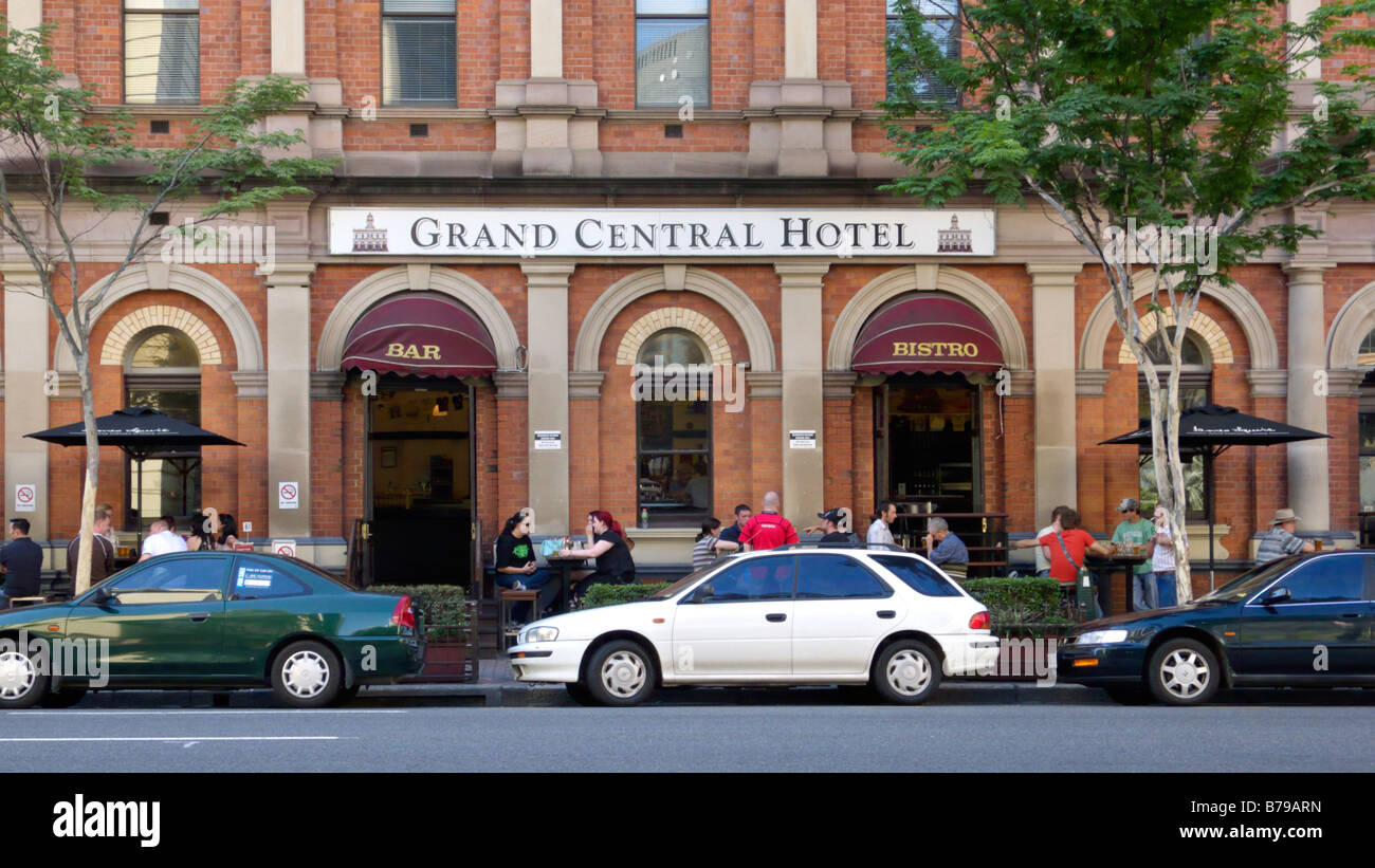 Grand Central Hotel, Brisbane, Australia Foto Stock