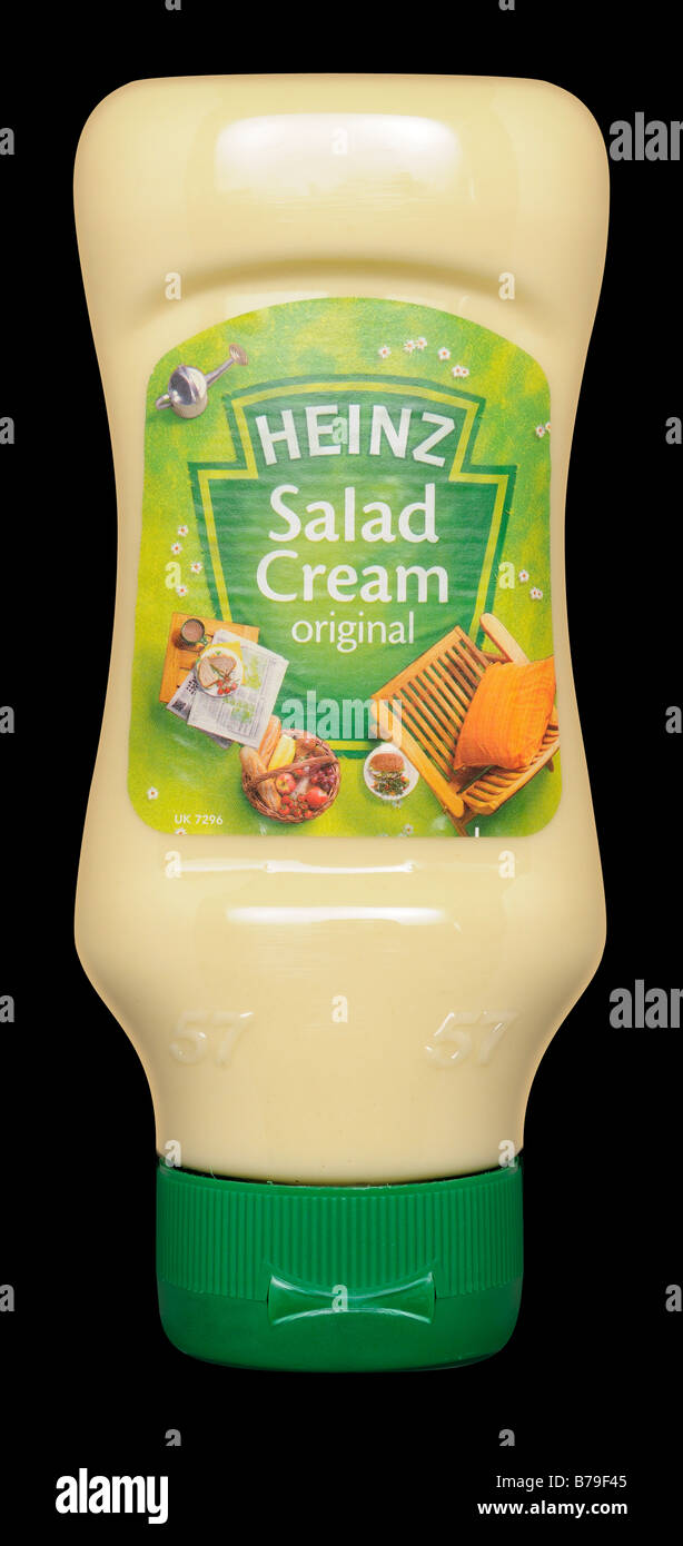 Heinz crema insalata Foto Stock