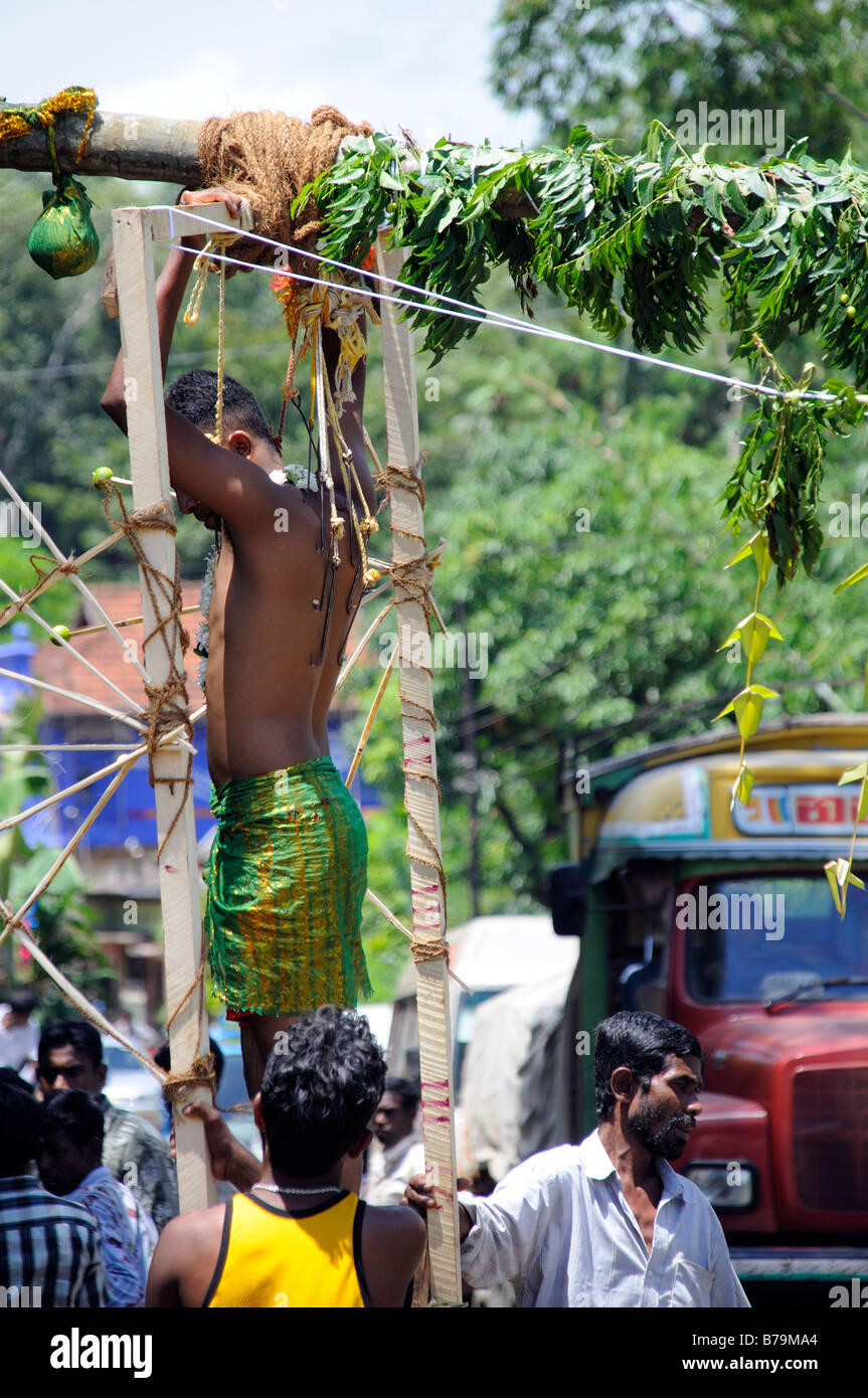 Thaipusam Hindu festival Foto Stock