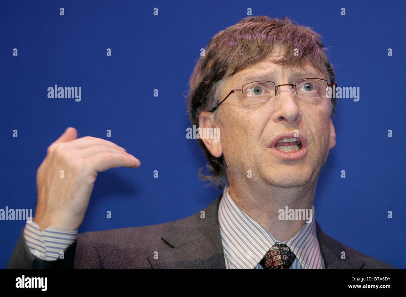 Bill Gates, fondatore e presidente di Microsoft il 6 novembre 2006 a Monaco di Baviera, Germania, Europa Foto Stock
