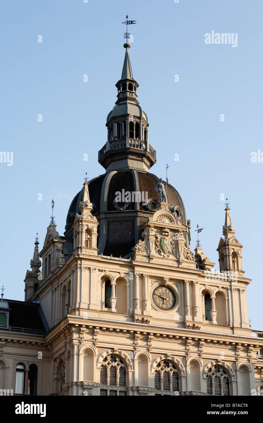 Municipio, Graz, Stiria, Austria, Europa Foto Stock