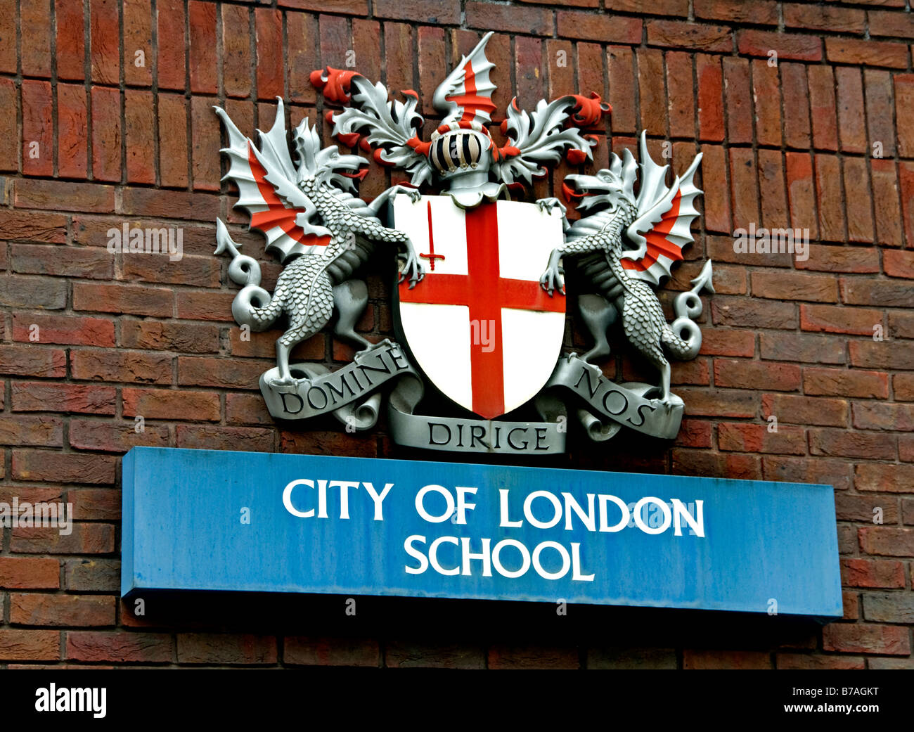 Città di scuola Londond Foto Stock