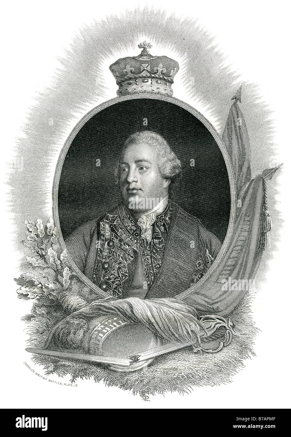 Il principe William, duca di Cumberland (William Augustus 26 Aprile 1721 - 31 ottobre 1765) era un giovane figlio di Giorgio II di Grea Foto Stock