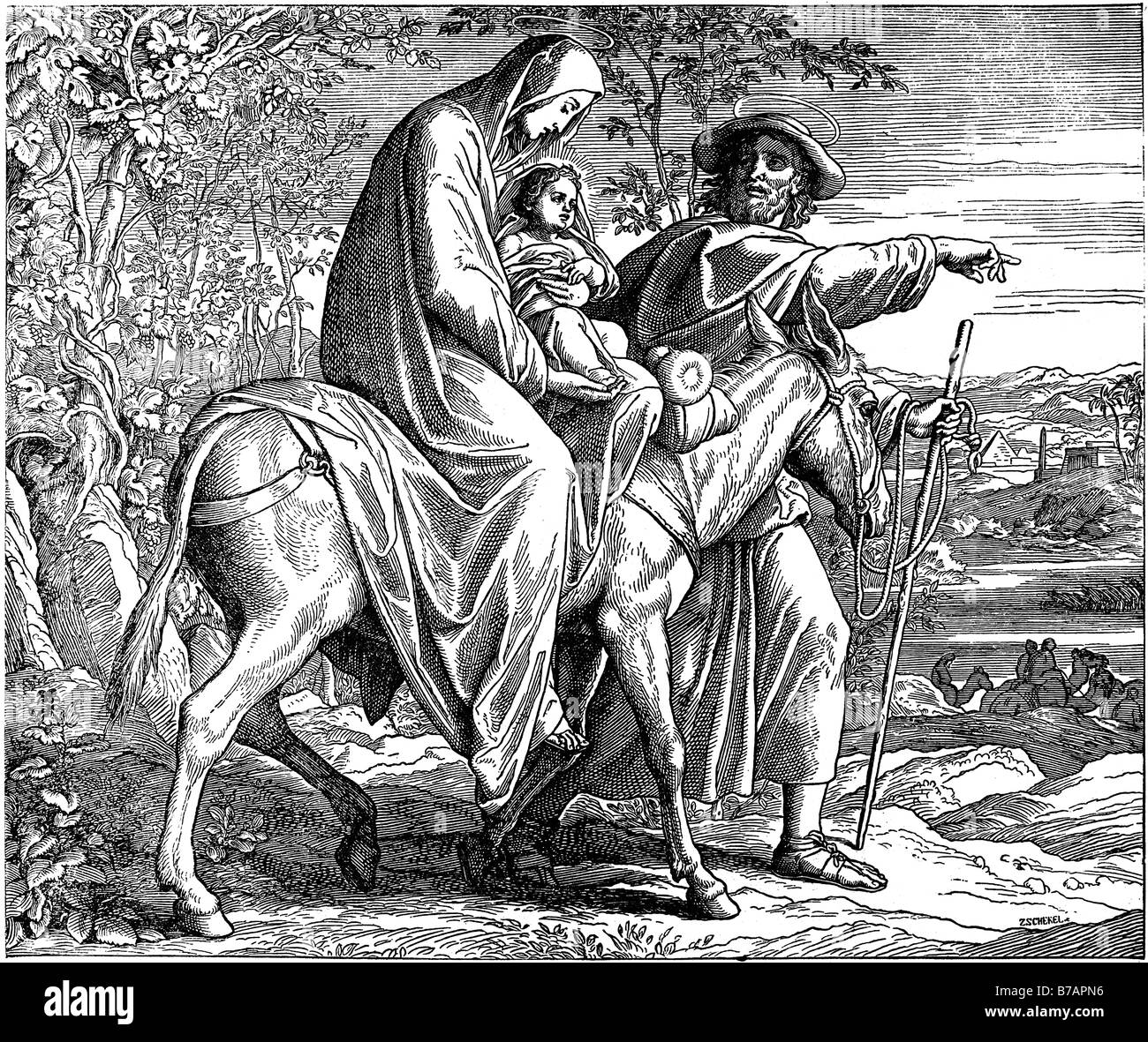 Fuga in egitto immagini e fotografie stock ad alta risoluzione Alamy