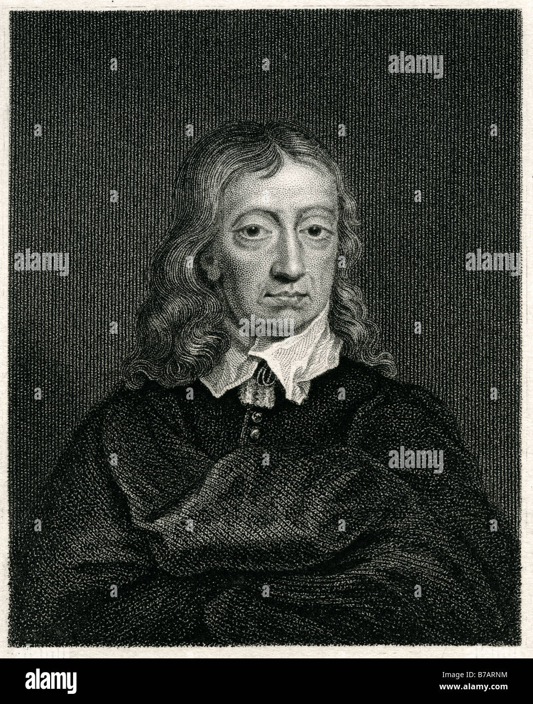 John Milton II (9 dicembre 1608 - 8 novembre 1674) fu un poeta inglese, autore, polemista e funzionario per il Commonwealt Foto Stock