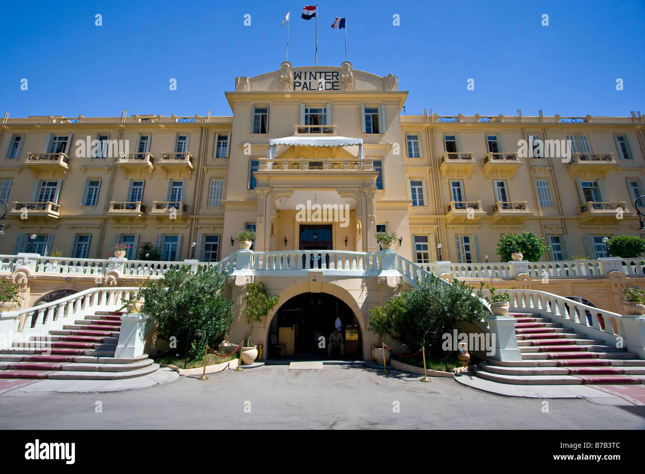 Winter Palace Hotel a Luxor Egitto Foto Stock