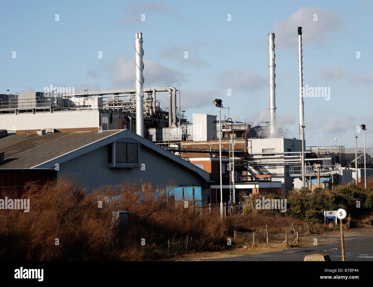 Birds Eye stabilimento alimentare Lowestoft Suffolk in Inghilterra Foto Stock