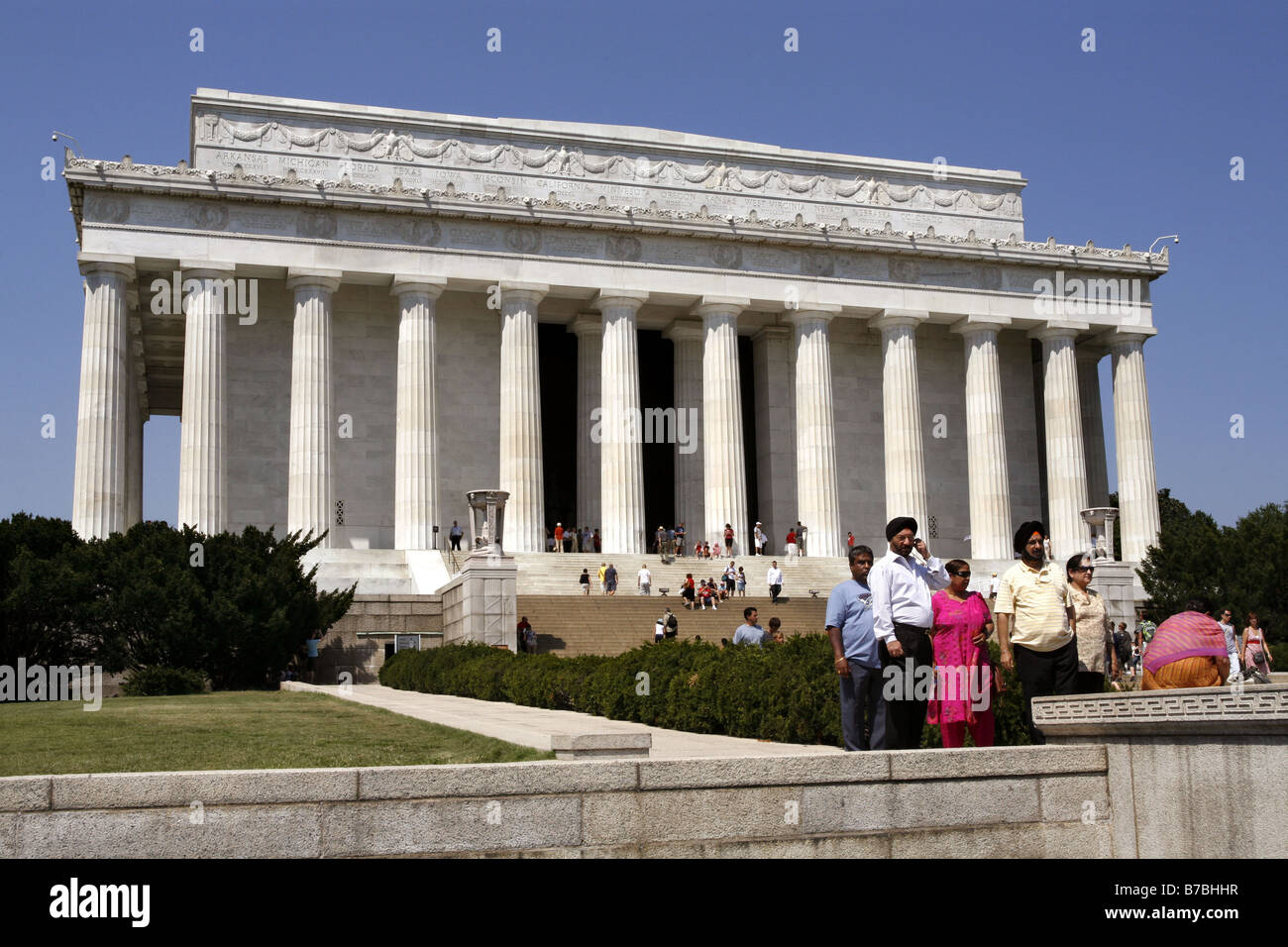 Il Lincoln Memorial, Washington D.C., USA Foto Stock