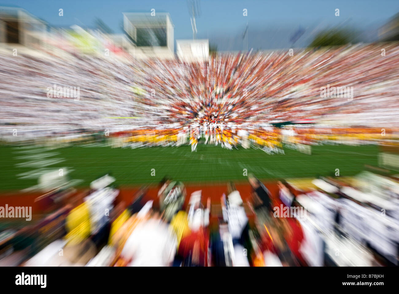 Annuale di giorno di nuovi anni Rose Bowl gioco di calcio. USC versus PSU, Pasadena, California, Stati Uniti d'America Foto Stock