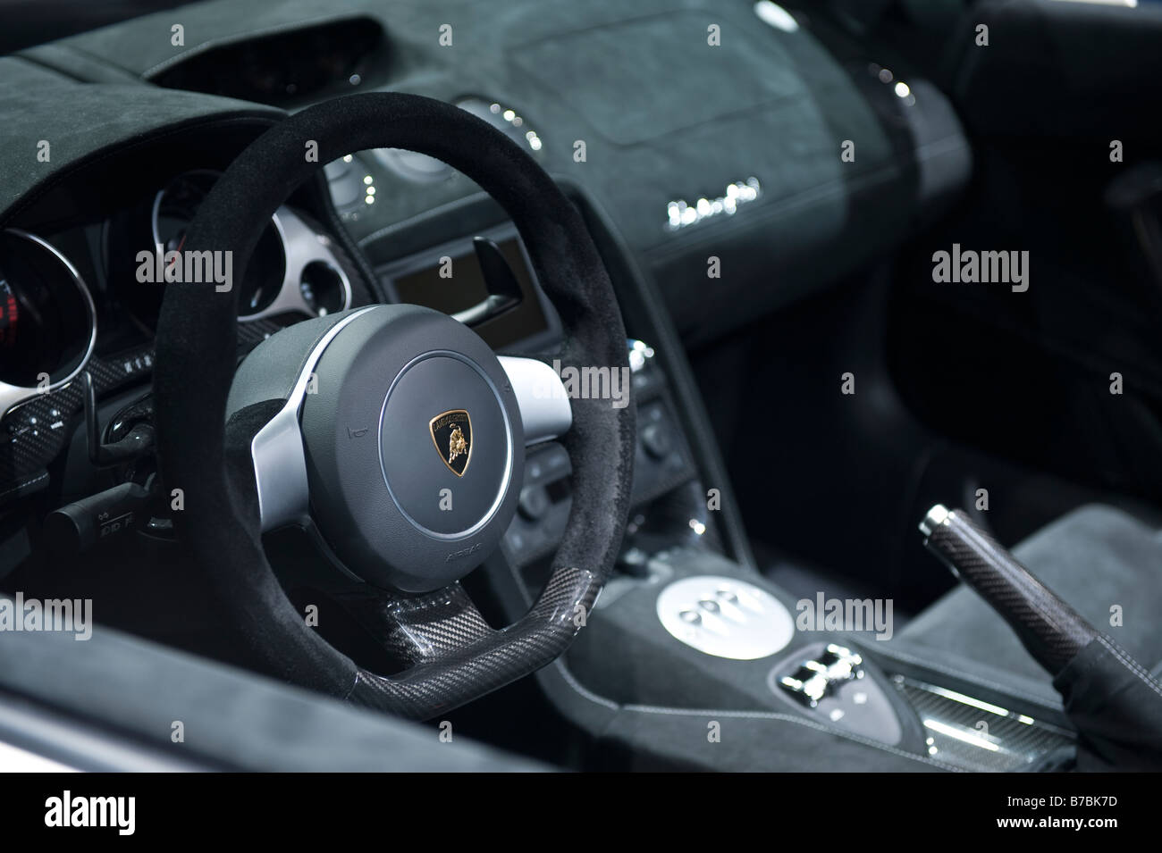 Lamborghini Gallardo LP 560-4 al 2009 North American International Auto Show di Detroit Michigan STATI UNITI D'AMERICA. Foto Stock