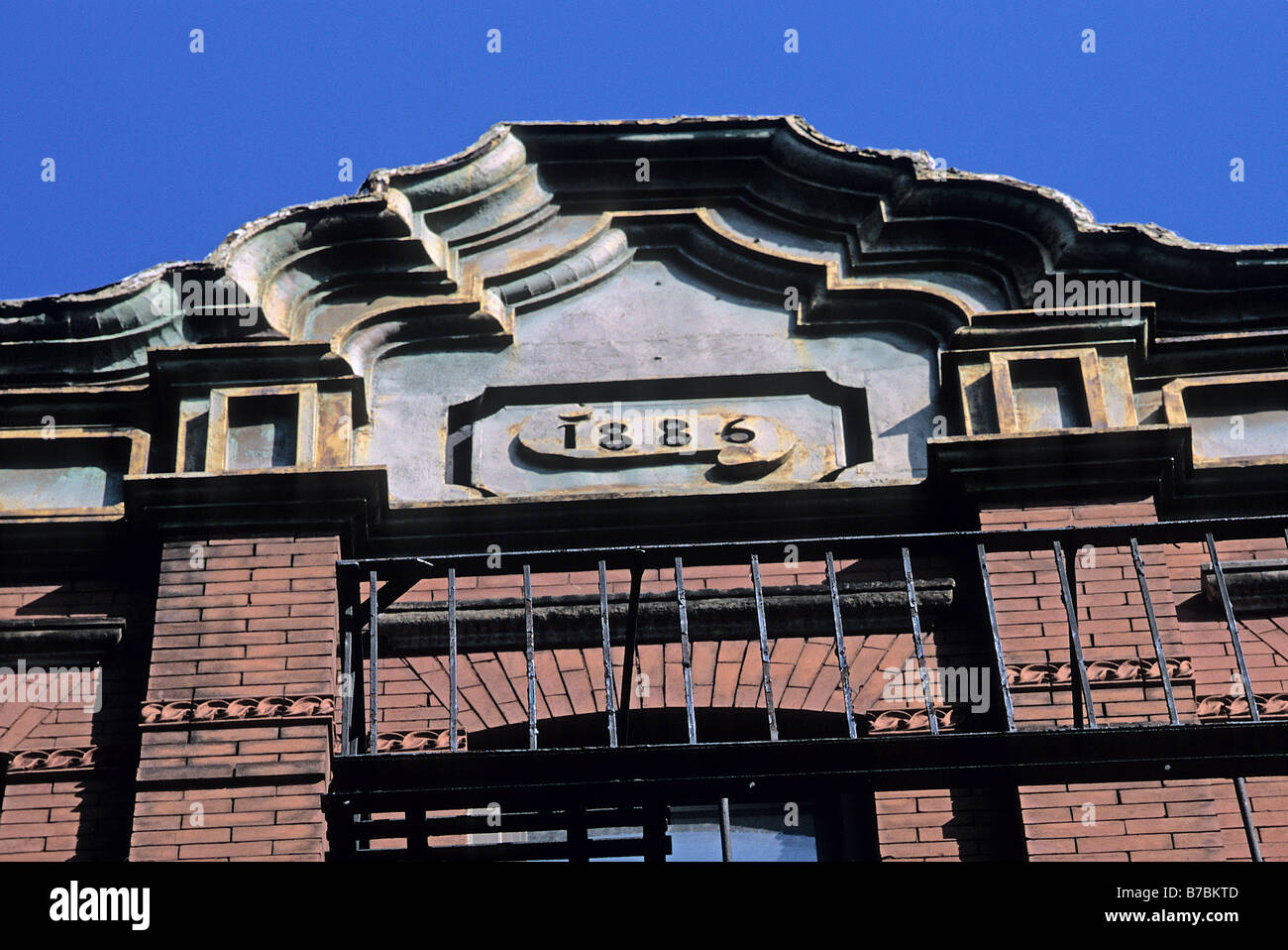 Architettura di Chinatown 1886 Edificio Foto Stock