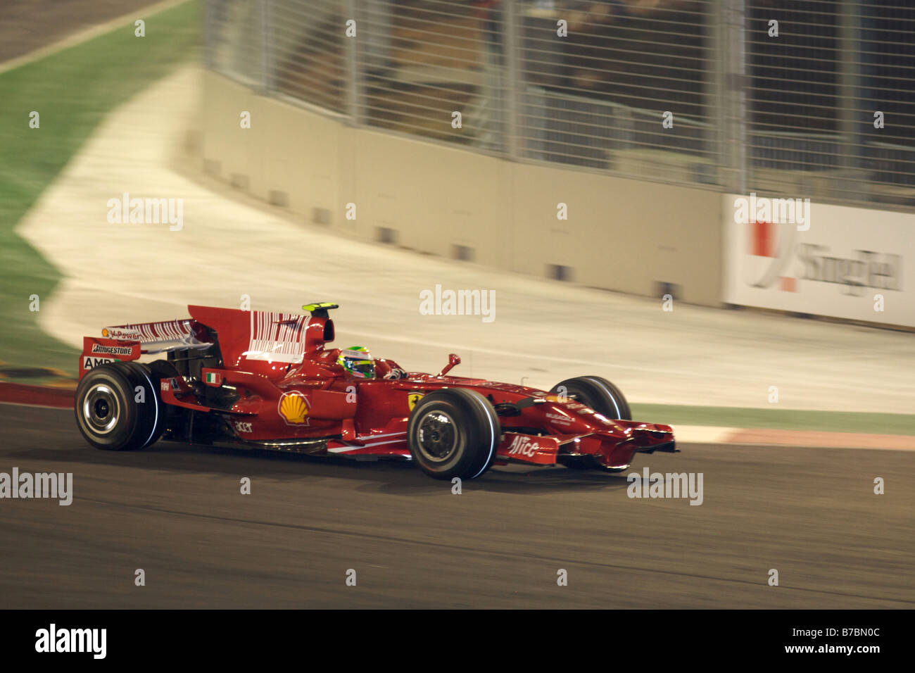 Felipe Massa Scuderia Ferrari Singapore F1 Foto Stock