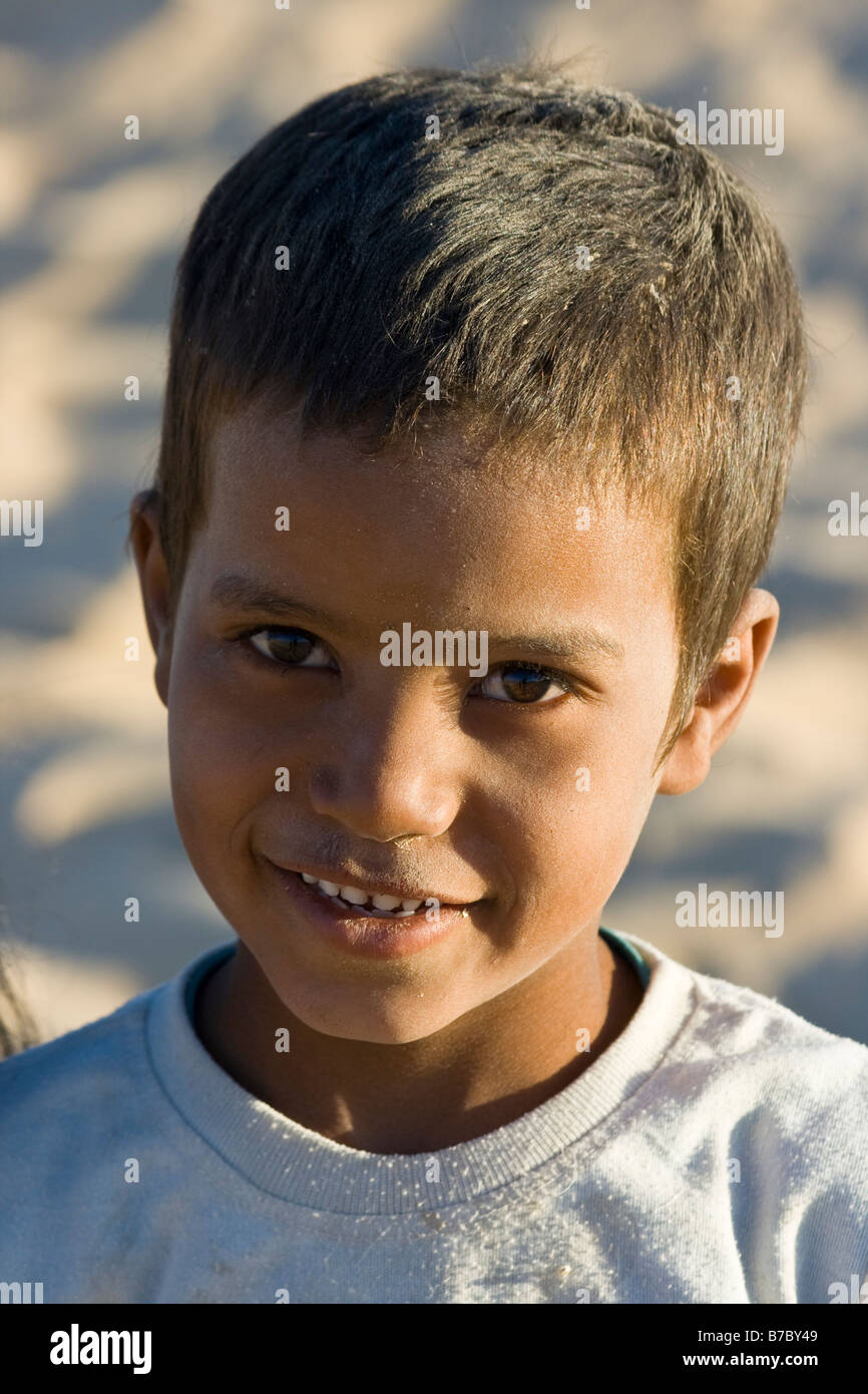Il Tuareg Boy in Timbuktu Mali Foto Stock