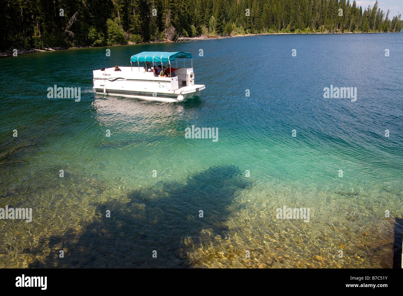 Grand Teton National Park Lake Jenny Foto Stock