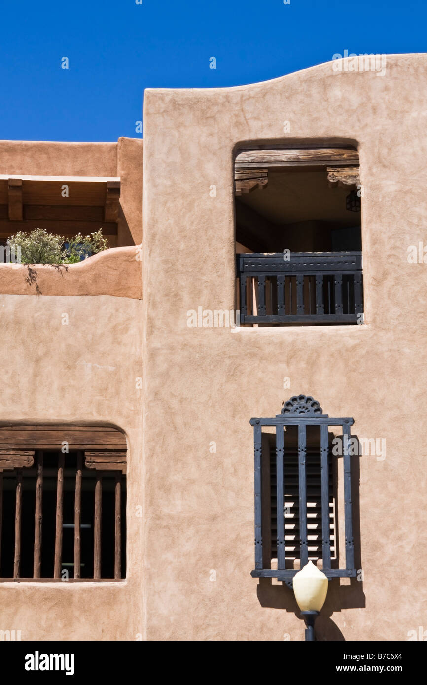 Edificio di Santa Fe Foto Stock