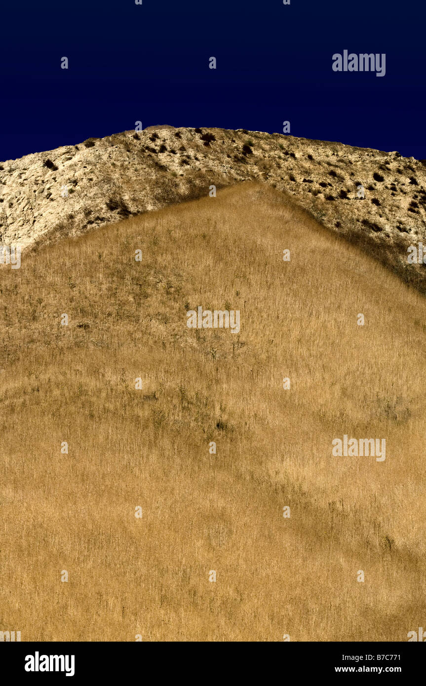 Deserto secco collina nei pressi di Simi Valley California Foto Stock