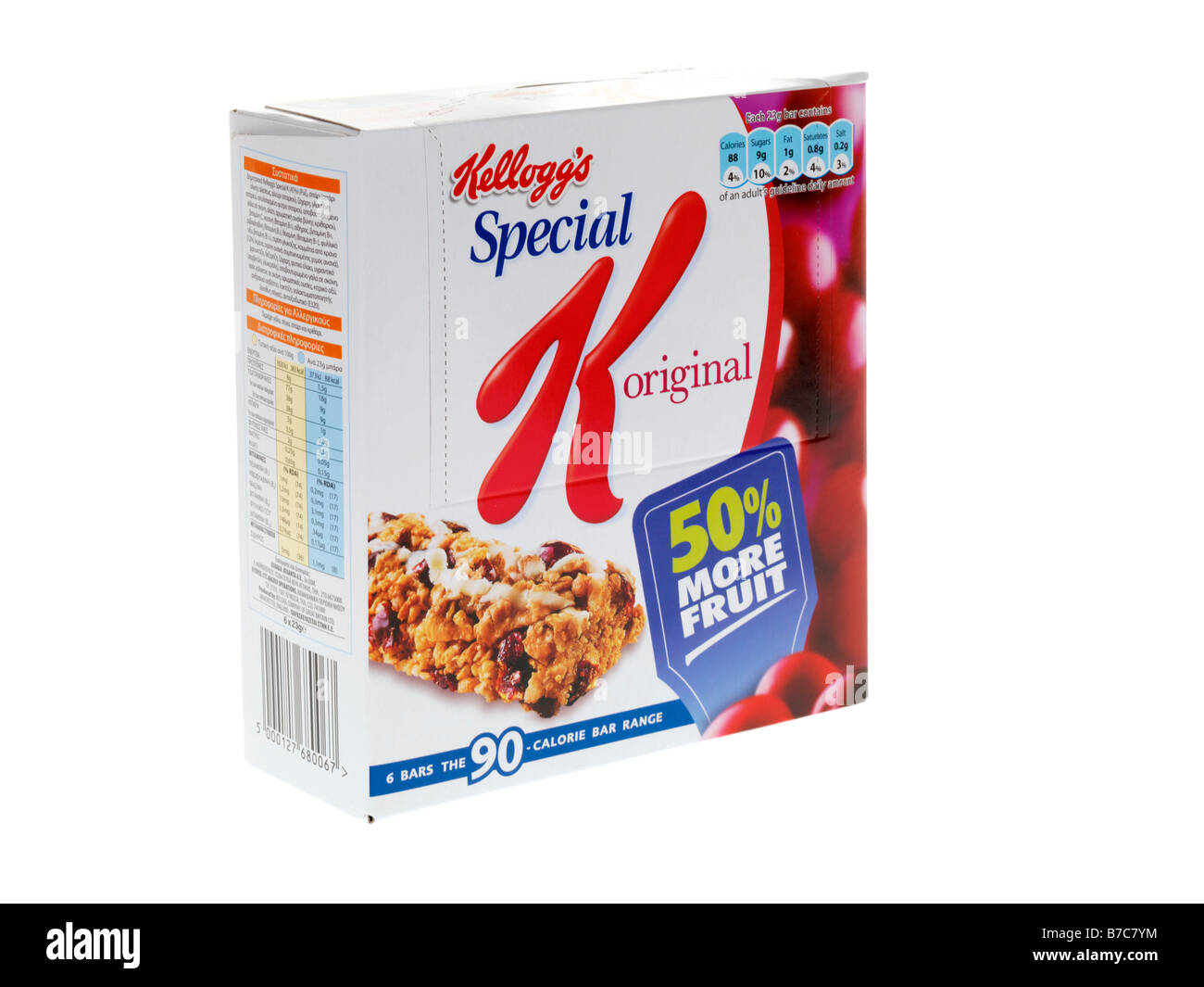 barrette di cereali Foto Stock