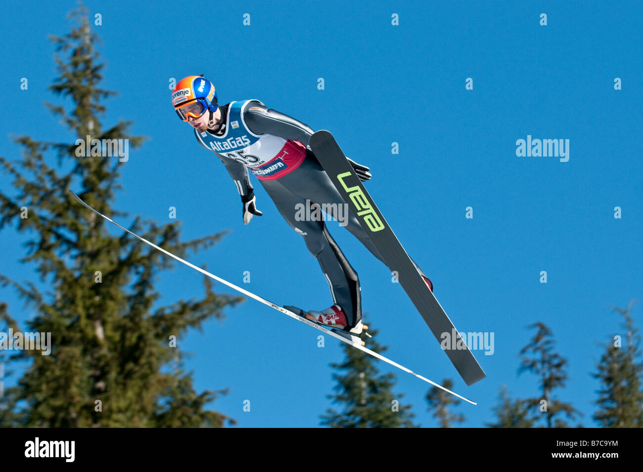World Cup Nordic evento al 2010 Whistler Olympic Park Foto Stock