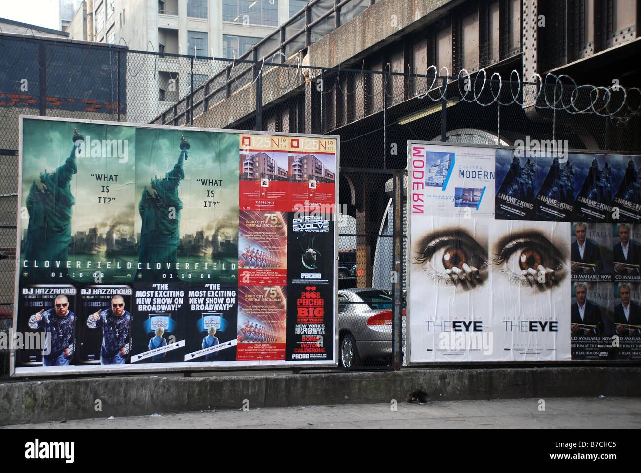 La città di New York street poster Foto stock - Alamy