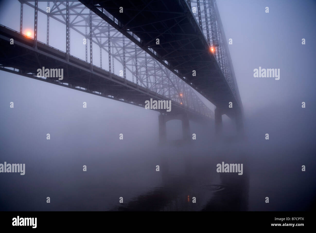 Missouri River Bridge Foto Stock