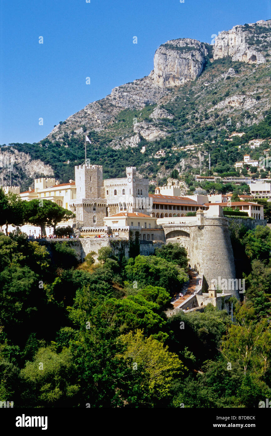 Il Palazzo del Principe di Monaco Foto Stock