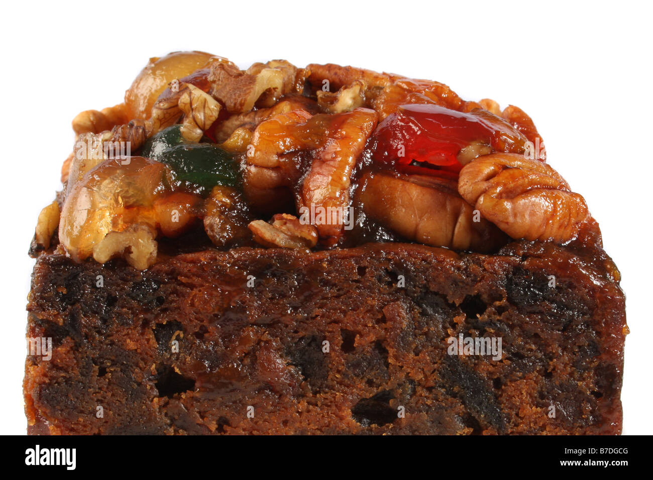 Ricca torta alla frutta. Foto Stock