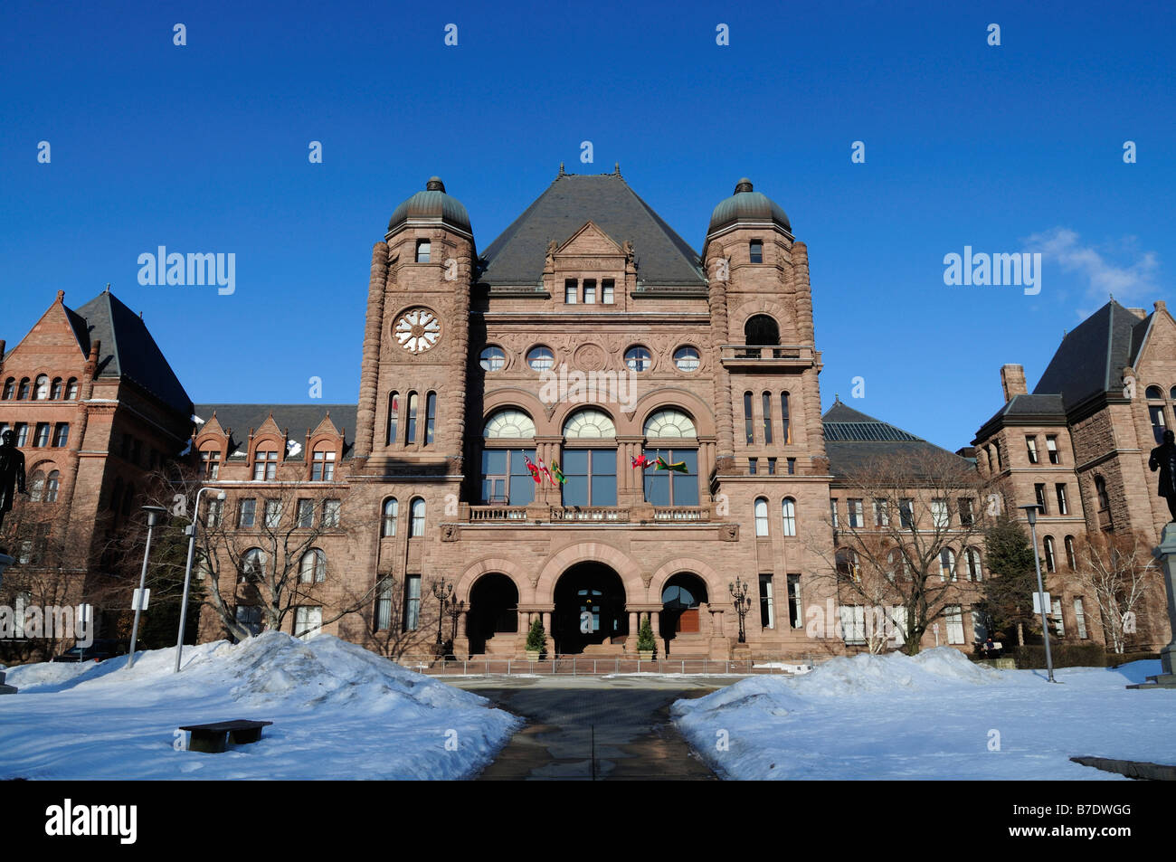 Ontario edificio del parlamento, Downtown Toronto Foto Stock