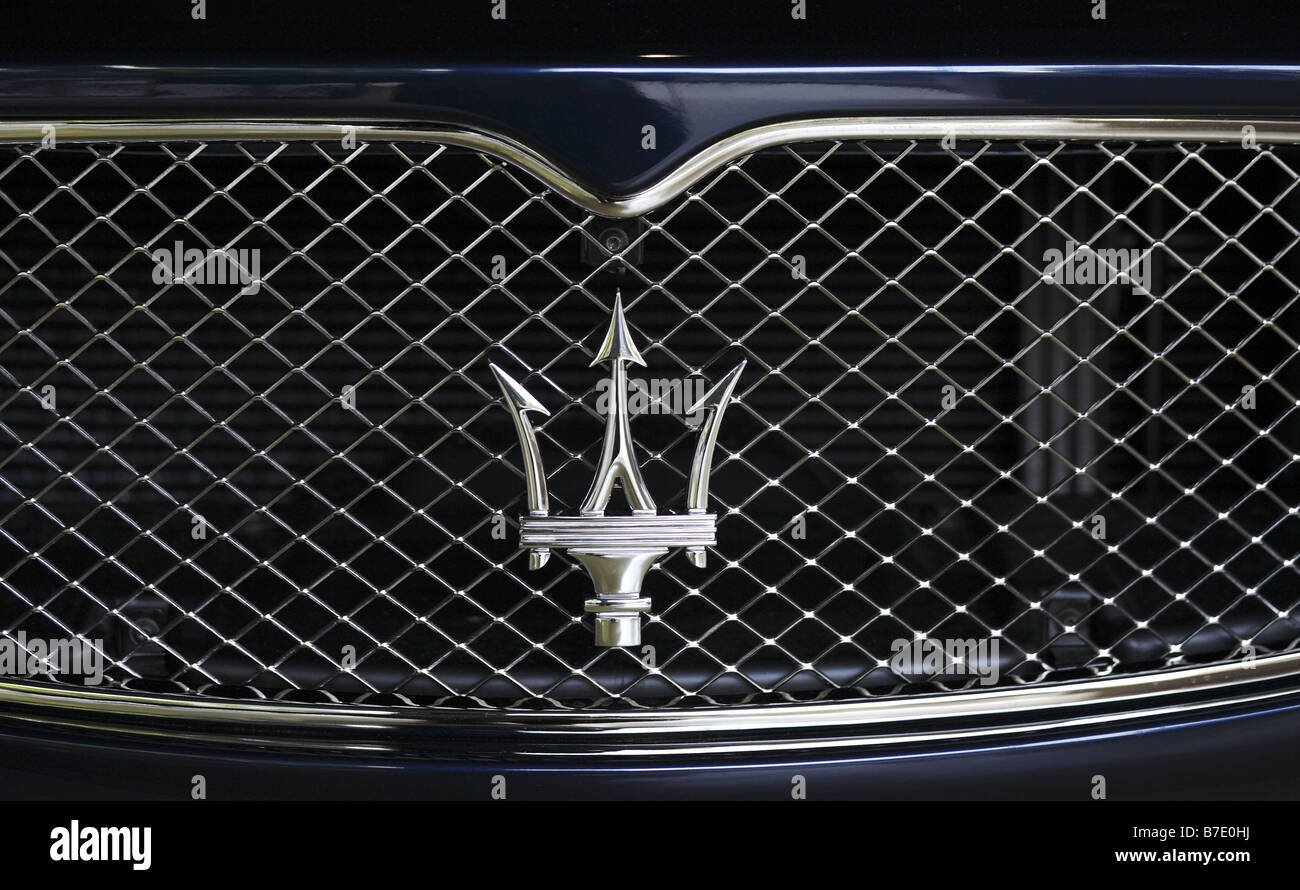 Maserati grille Foto Stock