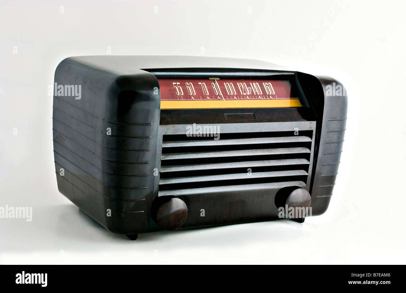 Antique radio dal 1950 s Foto Stock