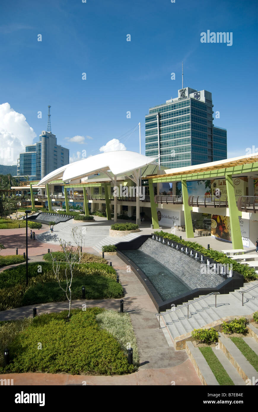 La terrazza, Ayala Shopping Mall, Cebu City Cebu, Visayas, Filippine Foto Stock