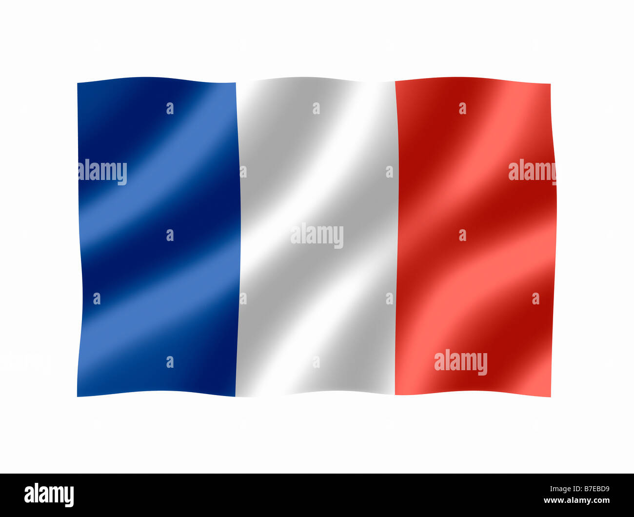 Francia - Francese bandiera nazionale Foto Stock