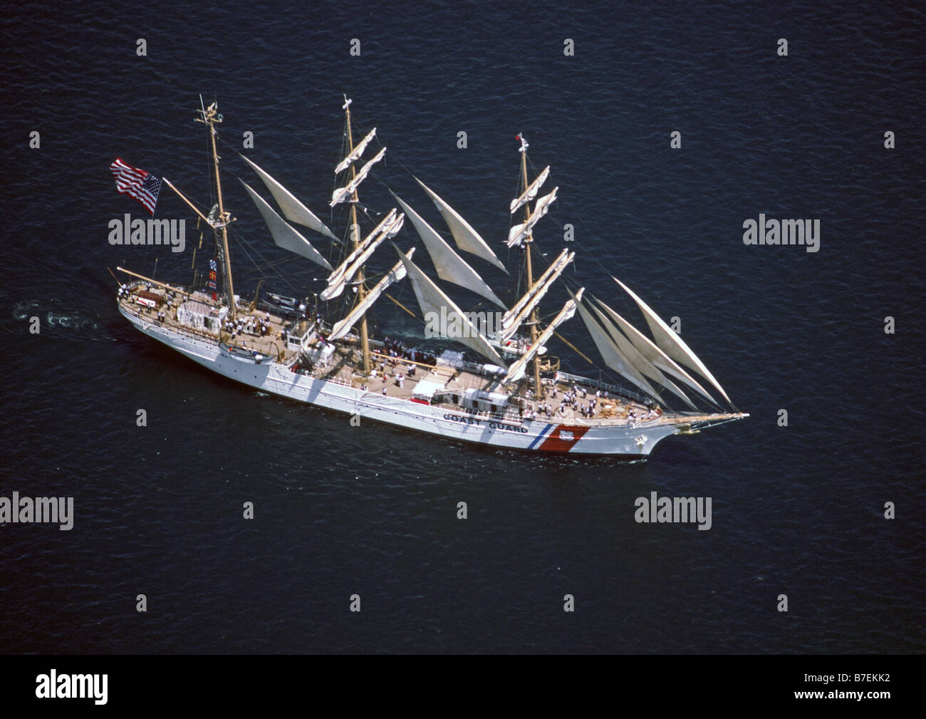 Us coast guard cutter eagle Foto Stock