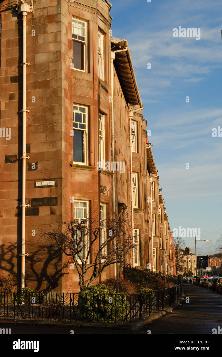 Affito in Pollokshields. Foto Stock