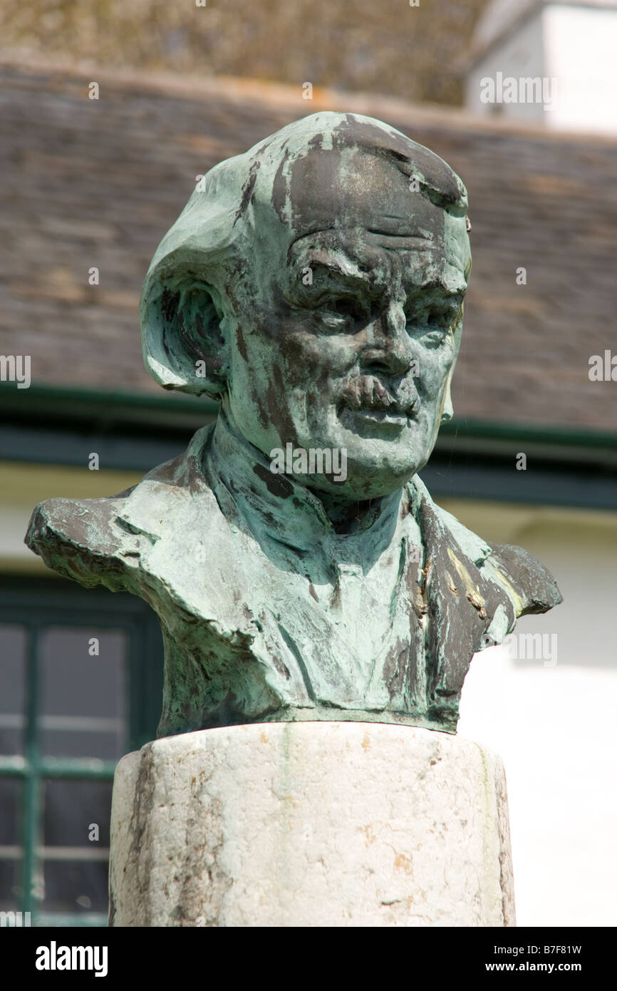 David Lloyd George Museum l ex Primo ministro britannico in Llanystumdwy vicino a Criccieth nel Galles del Nord Foto Stock