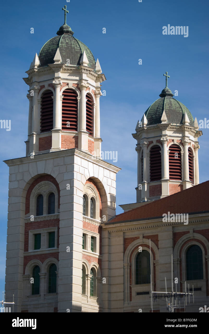 La Basilica del Sacro Cuore, Craigie Avenue, Timaru, Canterbury, Nuova Zelanda Foto Stock