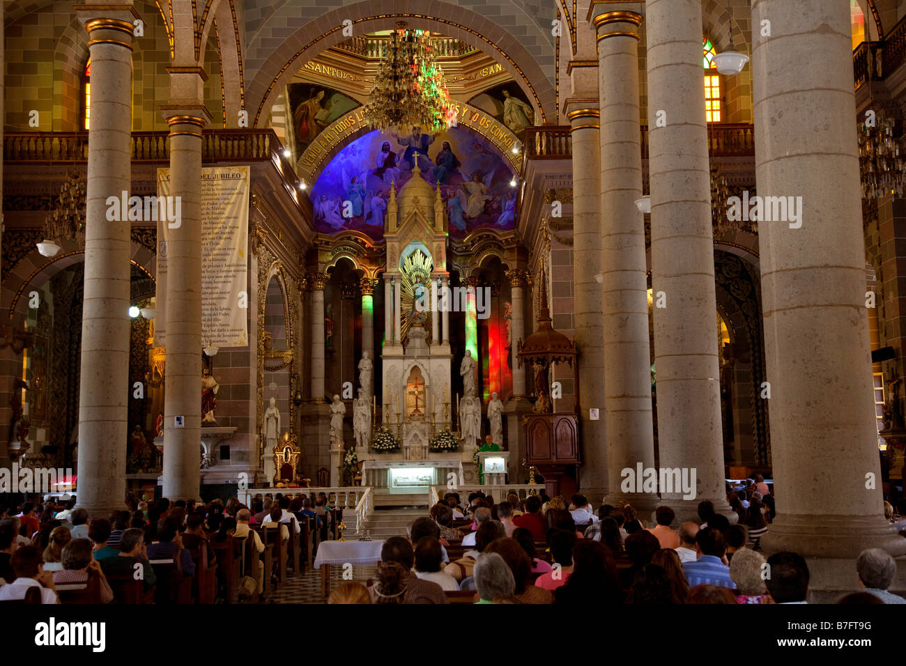 Cattedrale di Mazatlan Sinaloa Messico cattolico della chiesa Foto Stock