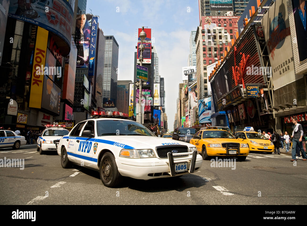 Time Square, New York City Foto Stock