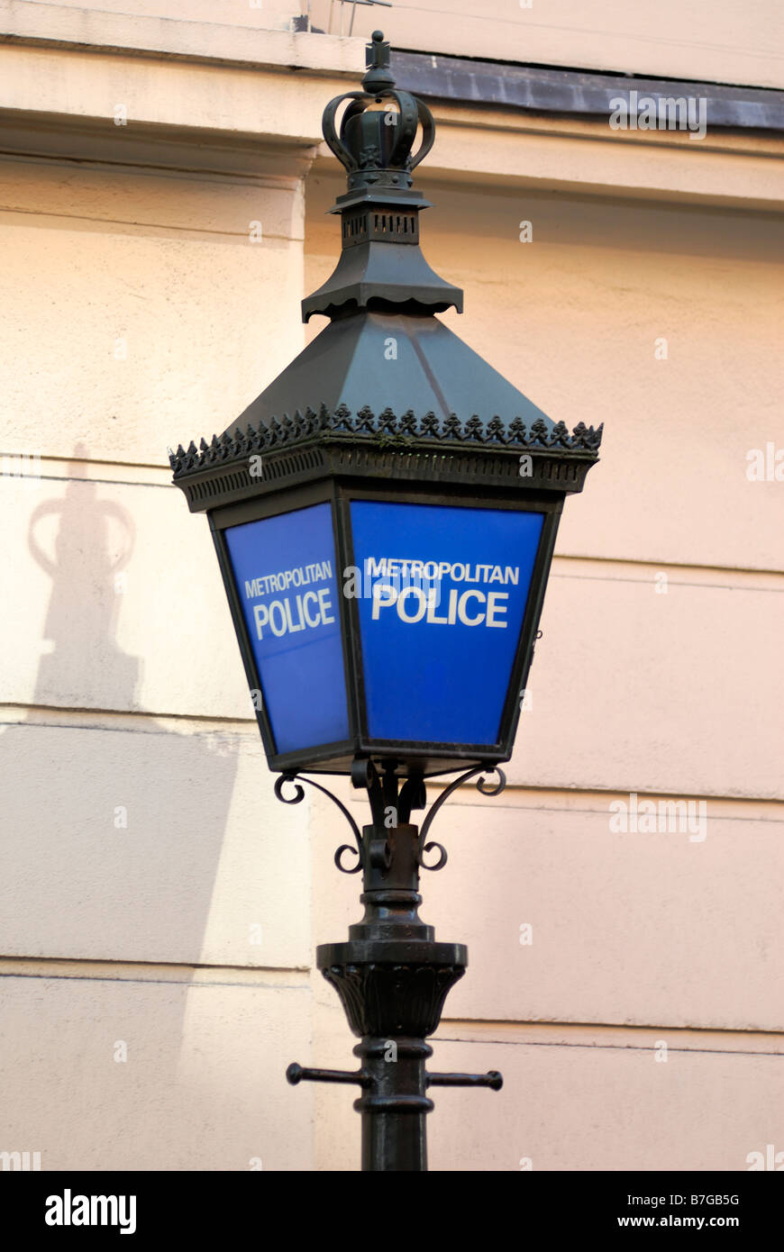 La Metropolitan Police segno Foto Stock