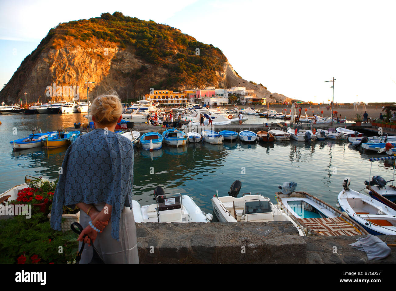 Sant'Angelo Ischia Napoli Italia Foto Stock