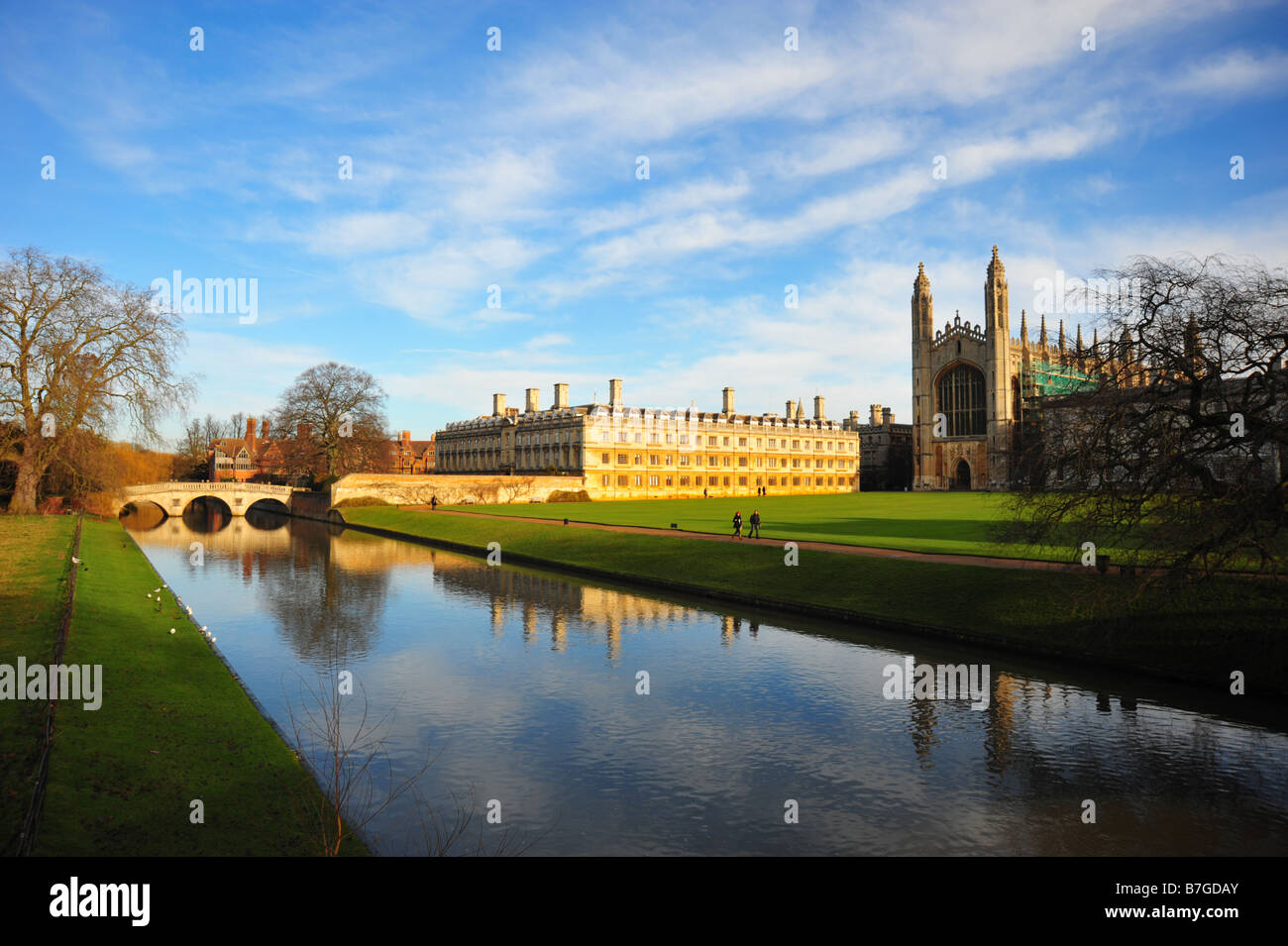 Cambridge University edifici Foto Stock